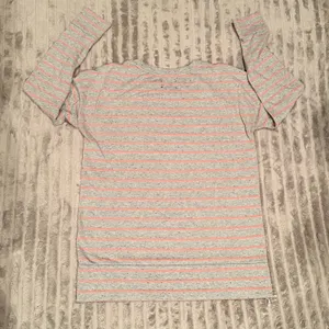 Lou & Grey Striped Long‎ Sleeve Top with Side Zip Detail Sz S thumbnail 3