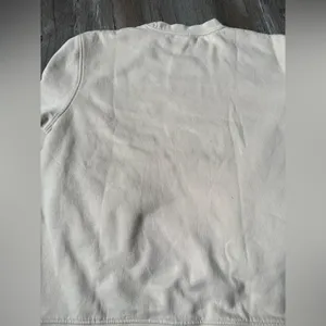 Hanes VTG Penn State Nittany Lions Sweatshirt Crewneck Embroidered Beige White Size L thumbnail 11