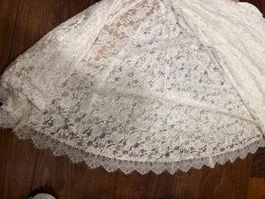 Miss Rosier White Lace Maxi Dress thumbnail 6