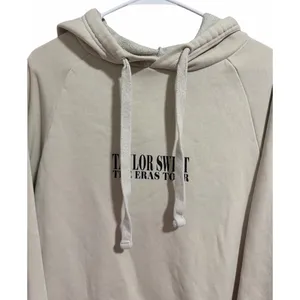 Taylor Swift The Eras Tour Hoodie‎ Concert Pullover Sweatshirt Cream Size Large thumbnail 3