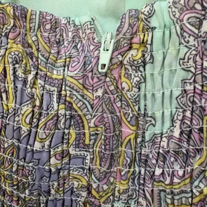 Baby Phat Paisley Bustier Top M Y2K Corset Boho‎ Coquette Fairycore Festival thumbnail 5