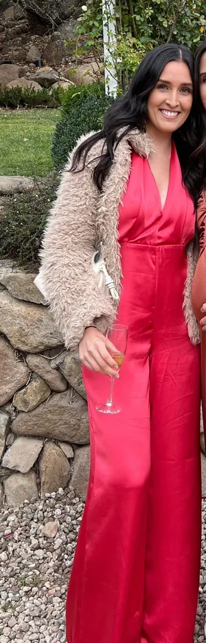 ZARA Pink Jumpsuit thumbnail 3