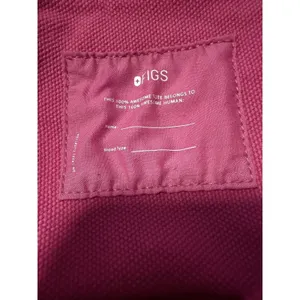 FIGS Canvas Tote Mineral Mauve Pink Dual Shoulder Strap Ombré thumbnail 3
