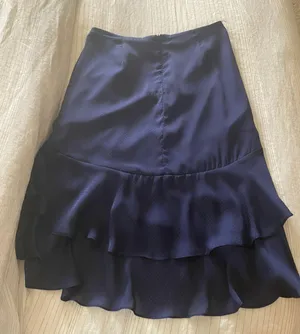 fab'rik Navy MIDI Skirt thumbnail 3