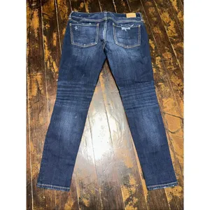 American Eagle 8 short destroyed stretch normcore jeggings thumbnail 3