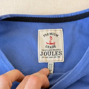 Joules Riva Dress Womens 4 Blue Sleeveless Cotton‎ Shift Mini thumbnail 11