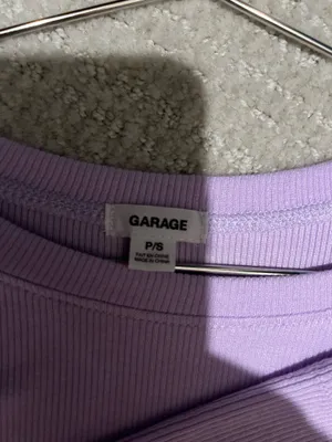 Garage Long Sleeve Top Purple thumbnail 3