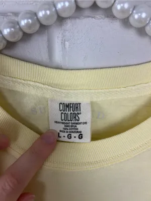 Sunkissed Coconut Yellow Logo Tee Size L Size L thumbnail 5