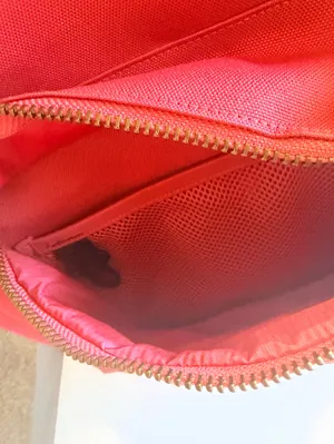 Herschel coral red medium sized backpack, laptop backpack, New! Orange thumbnail 9