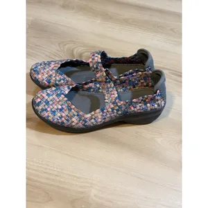Cobb Hill Mantra Mary Jane Shoes Womens 9 Multi Color Woven Comfort Walking thumbnail 5