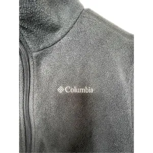 Columbia Black Warm Zip Up Sweater Vest With Pockets thumbnail 2