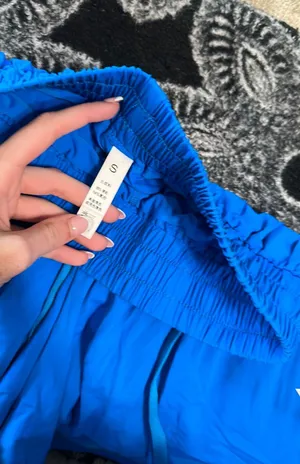 Blue Flowy Shorts thumbnail 2