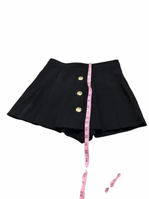 ZARA pleated black skort thumbnail 2