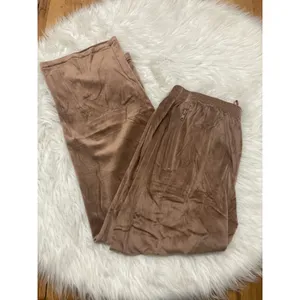 SKIMS Size Large Velour Track Pant in Sienna Women’s Lounge Sweat Pants NWT thumbnail 2