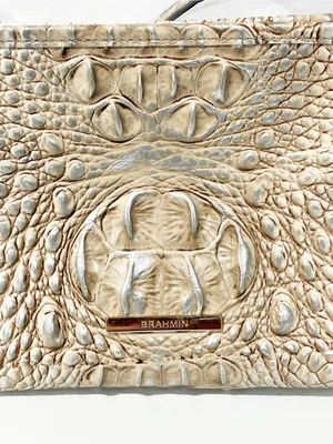 Brahmin Carrie Crossbody Moonshine Melbourne Bag Leather thumbnail 2
