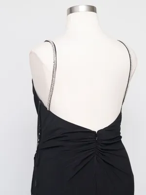 Mac‎ Duggal - Faux Wrap V-Neck Open Back Gown 26695 thumbnail 13