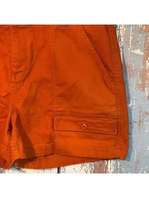 REI Co-op Trailsmith Hiking Outdoor Athletic Shorts women's size 16 orange thumbnail 2