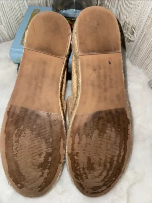 Steve Madden Tan Raffia Slip-On Espadrilles thumbnail 8