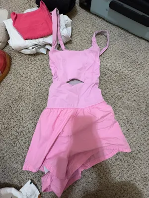 Free People Movement Pink Romper thumbnail 1