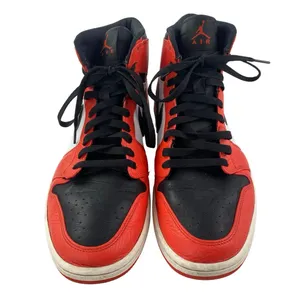 Nike Air Jordan 1 Retro High Rare Air Max Mens Orange High Top Sneakers Shoes 12 thumbnail 2