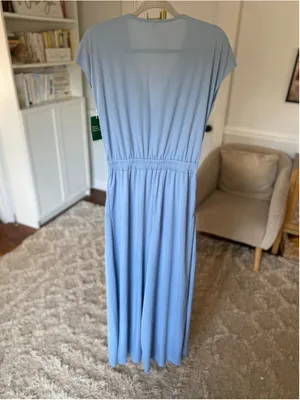 Halara Wode Leg Romper Jumpsuit NWT Athleisure Coastal Quiet Luxury Travel Vaca thumbnail 3