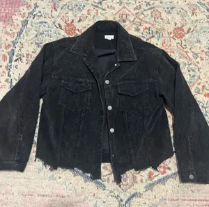 pol corduroy, cut off cropped jacket thumbnail 1