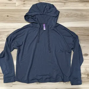 Adore Me Abbey Navy Blue Hoodie Lightweight Women’s Medium thumbnail 1