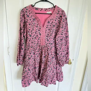 Roller Rabbit Cluny Naema Pink Floral Dress thumbnail 7