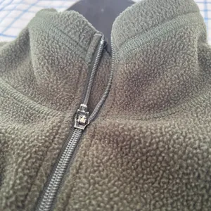 REI Vintage Green Fleece Quarter Zip thumbnail 3