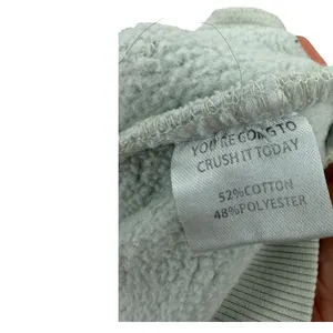 Yellow The Label Busy Watering My Own Grass Embroidered Sweatshirt Cream Large thumbnail 7