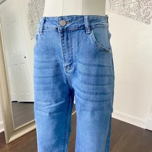 NWT Katch Me Womens Mid Rise Tapered Denim Jeans Size M / US 8 / UK 10 thumbnail 2