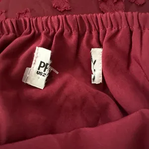 Princess Polly Eurythmic Scarf Halter Mini Dress Jacquard burgundy halter mini dress thumbnail 4