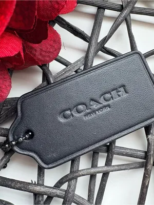 COACH White Leather HangTag - 2-23-19 thumbnail 1