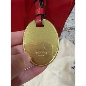 Coach Pocket Tote Legacy American Icons 19982 W/Og Tassel Hangtag & Brass Fob thumbnail 3