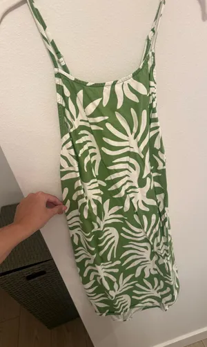A New Day Green Tropical dress — Size Large thumbnail 1