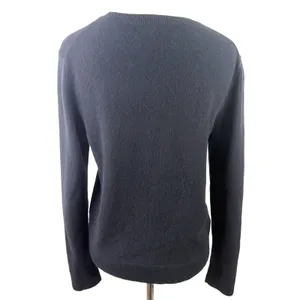 Quince Women's Black 100% Cashmere Sweater Size Small thumbnail 4