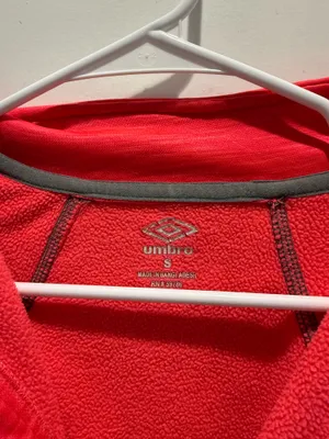 Umbro Quarter Zip Hot Pink thumbnail 2