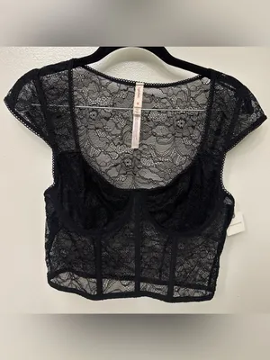 NWT Anthropologie LyreBird Lace Corset Top | Romantic Feminine Blouse thumbnail 5