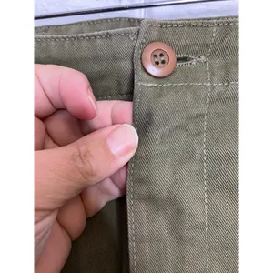 Re/Done originals army green cargo pants made In USA women's size 24 Grunge‎ thumbnail 4