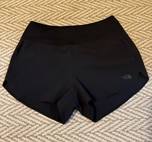 Black north face shorts thumbnail 1