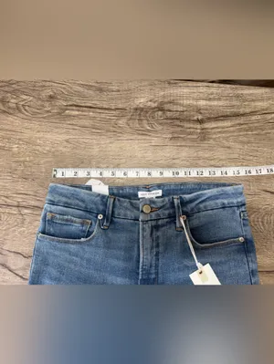 Good American good classic distressed‎ jeans size 29 nwt thumbnail 4