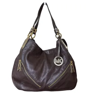 MICHAEL KORS Brown Matilda Shoulder Tote thumbnail 1