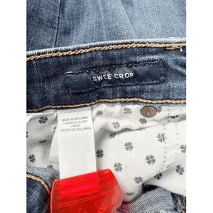 Lucky‎ Brand Sweet Crop Jeans Mid Rise Size 4 / 27 thumbnail 7