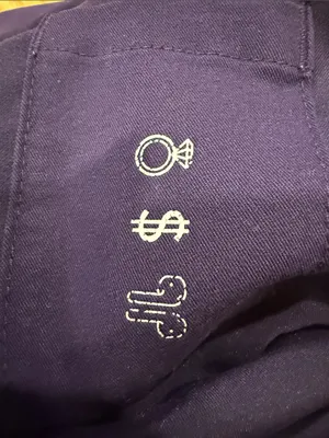 Figs women’s purple Zamora jogger bottom size xs. thumbnail 4