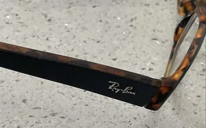 Ray-Ban Eyeglasses Frames ONLY RB5081 2147 Black Tortoise Rectangular 52-16-135 thumbnail 12