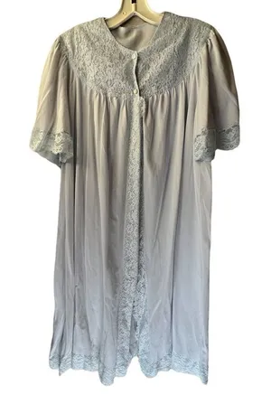 Vintage Robe‎ Blue Size M thumbnail 1