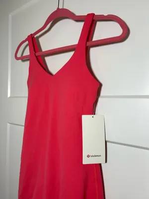 NWT Lululemon Align Dress size 2 Glaze Pink thumbnail 5