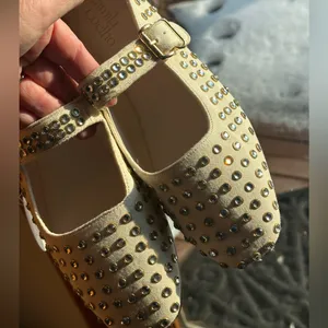 Camila Coelho Princess rhinestone Mary Jane flats Size 9 New Bling thumbnail 10