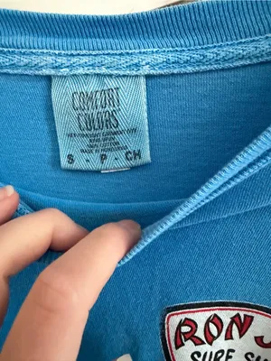 Ron Jon Surf Shop Bright Blue Long Sleeve Tee Disney Springs thumbnail 4