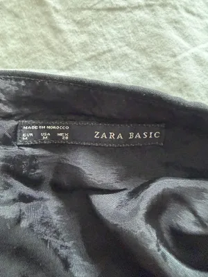 ZARA Skirt Black Mini thumbnail 3